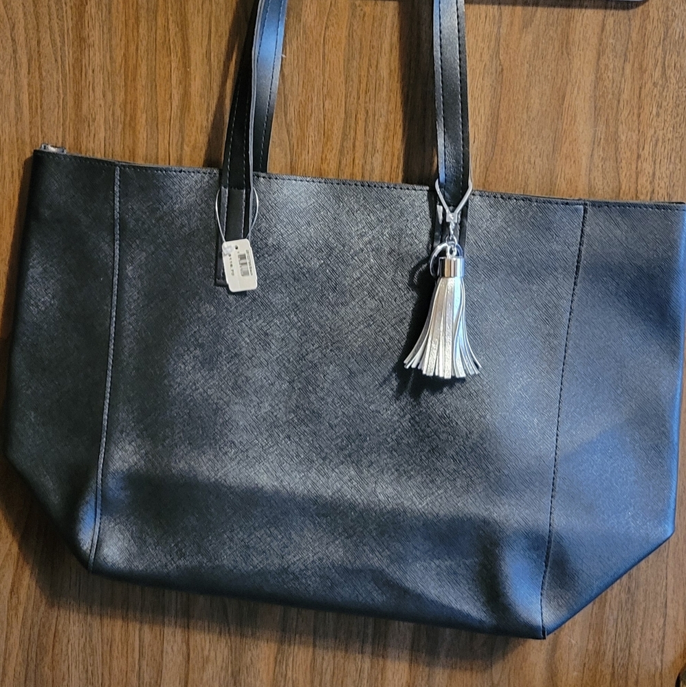 Bath & Body Works Black Tote with Tassel